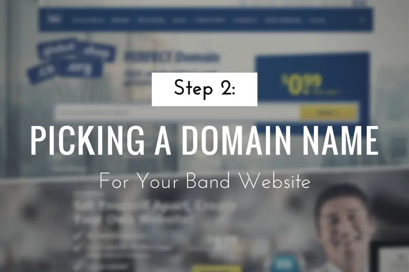 Picking a Domain Name for your Website