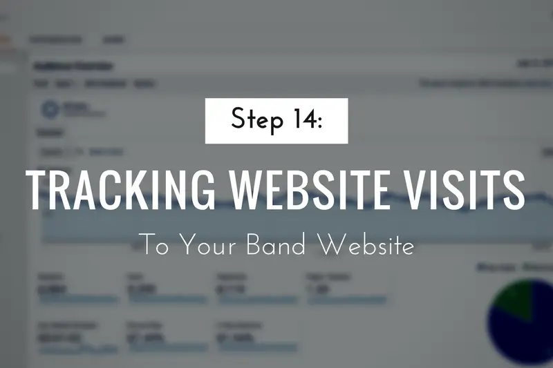 Tracking Visits on Your Band Website