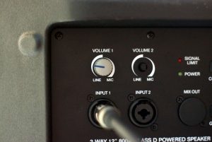 Audio Interface into PA Speaker