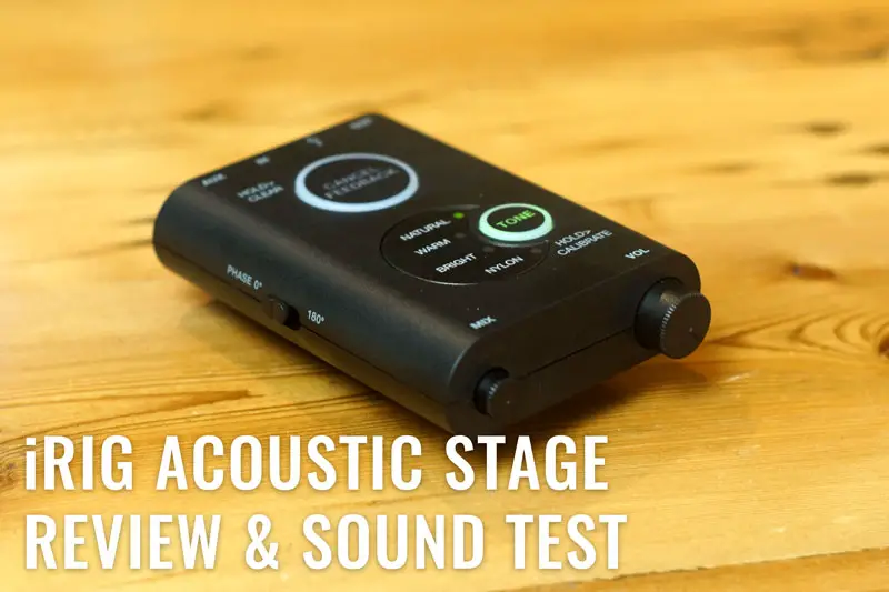 iRig Acoustic Stage Review & Sound Test (iRig vs. Rode Nt1a)