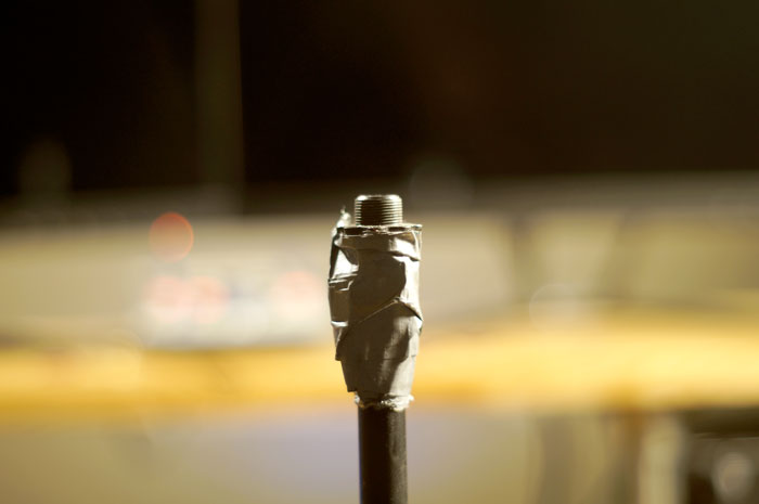 Top of a Broken Mic Stand