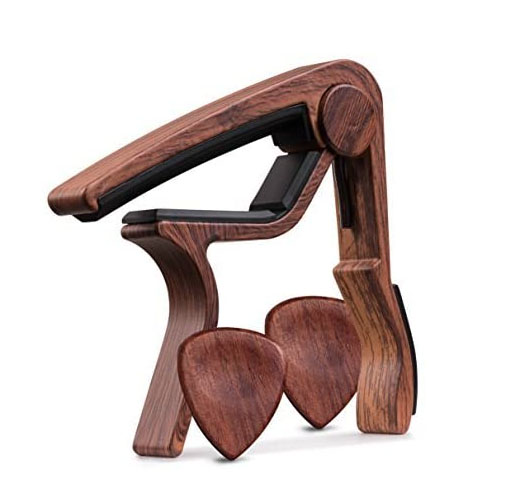 TimbreGear Rosewood Colored Guitar Capo