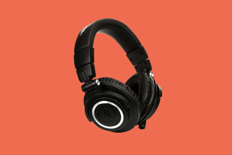 Audio-Technica ATH-M50x Closed-Back Studio Headphones