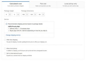 Ebay Shipping Calculator