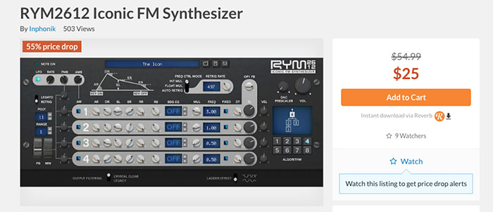 RYM2612 Iconic FM Synthesizer