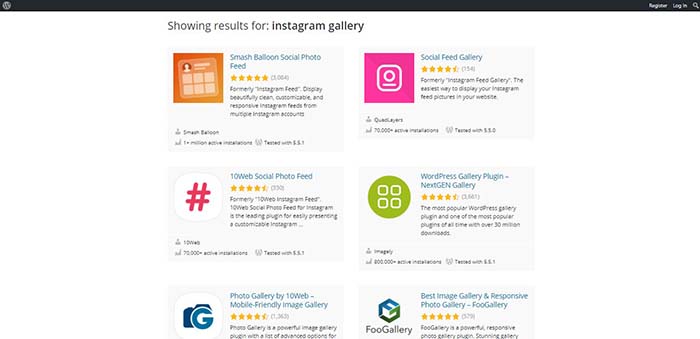 WordPress Instagram Plugins