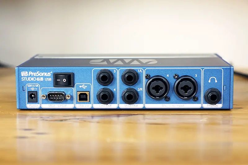 Presonus Studio 68 - Back