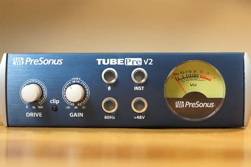 Presonus TubePre V2 - Front