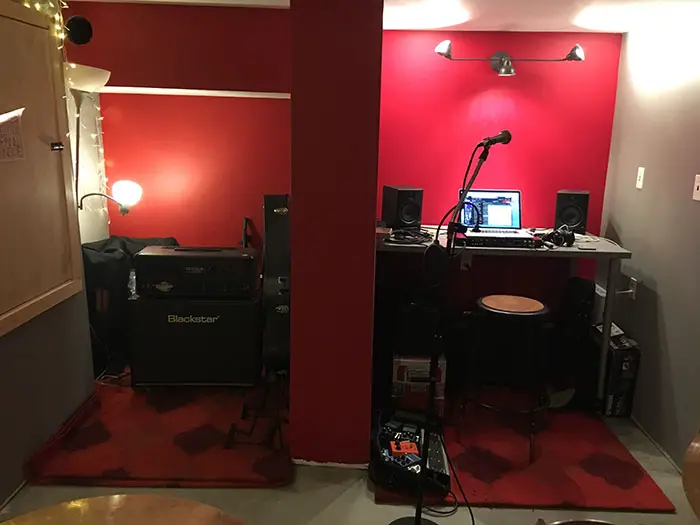 Finishing Basement Studio