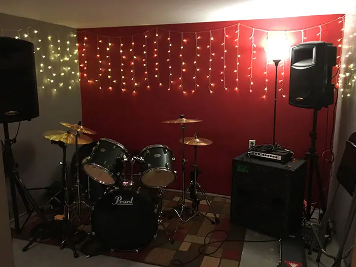 Finishing Basement Studio