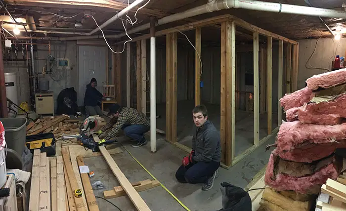 Recording Studio Framing