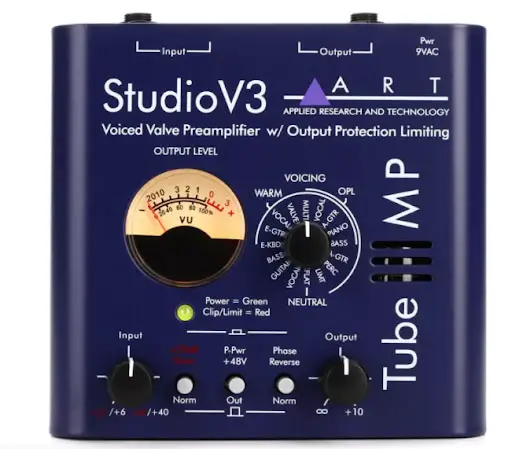 ART Tube MP Studio V3 Tube Microphone Preamp