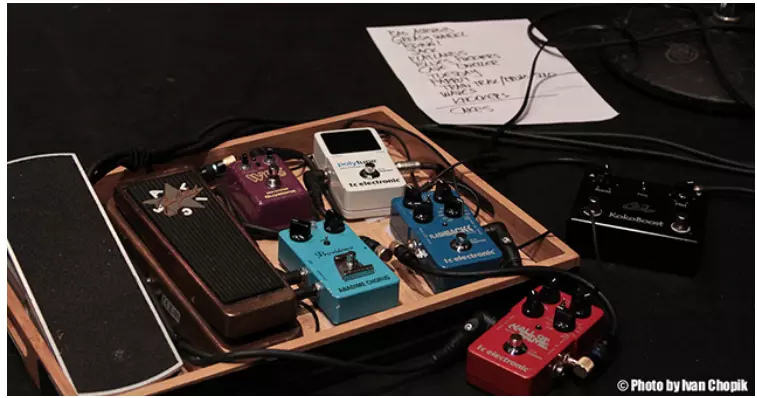 Tea Tray Pedalboard