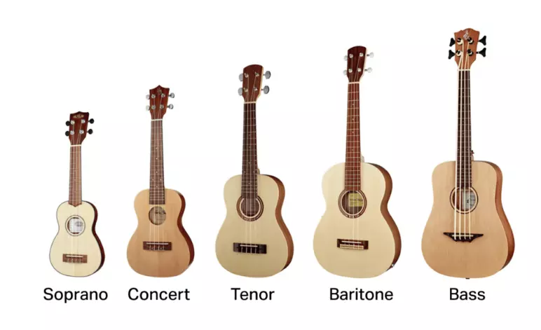 Different Ukulele Sizes