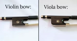 Viola Vs. Violin Bow